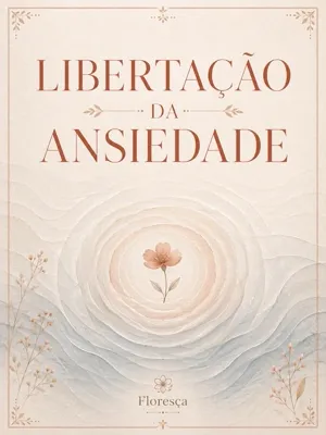 Capa do caderno Libertação da Ansiedade